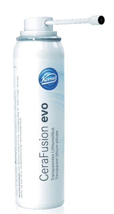 Abb. 4: Für Zirkoniumdioxid-Restaurationen: CeraFusion evo von Komet.